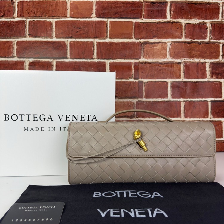 BOTTEGA VENETA ANDİAMO CLAUTCH VİZON